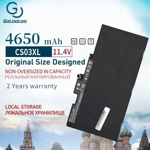 Golooloo CS03XL New Laptop Battery 11.4V 46.5Wh for HP EliteBook 745 G3 840 G2 G3 850 G3 G4 ZBook 15U G3 G4 MT43 Series