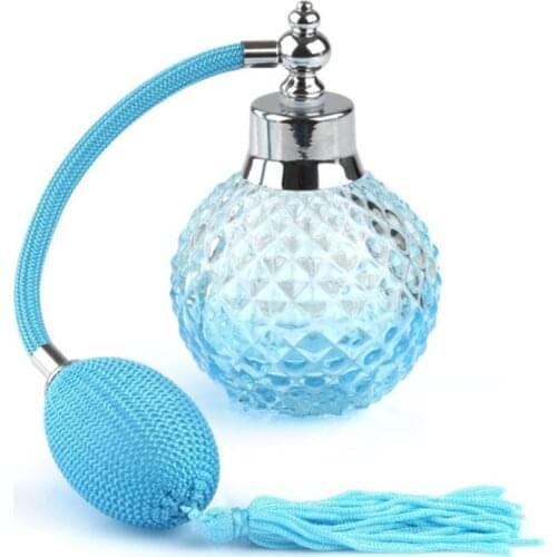 100ml Glass Spray Bitter Dropper Bottle Empty Refillable Perfume Atomizer Long Tassel Spray Bitter Bottle With Air Bag Bar Tools