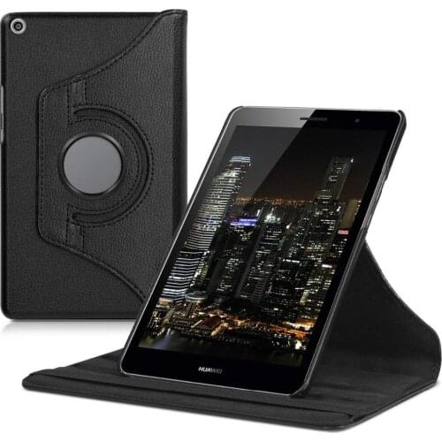 MediaPad T3 8.0 Rotating PU Leather Case for Huawei MediaPad T3 8.0 Inch Honor Play Pad 2 KOB-L09 KOB-W09 Tablet Funda Cover