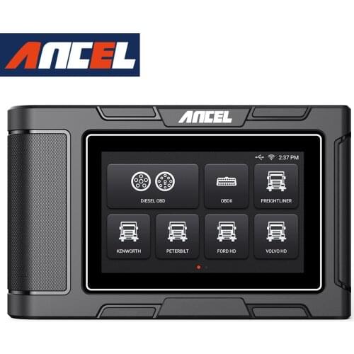 ANCEL HD3100 Heavy Duty Truck Diagnostic Tools Diesel OBD2 Scanner Full System Data 12V/24V Truck And Cars Free Update Lifetime