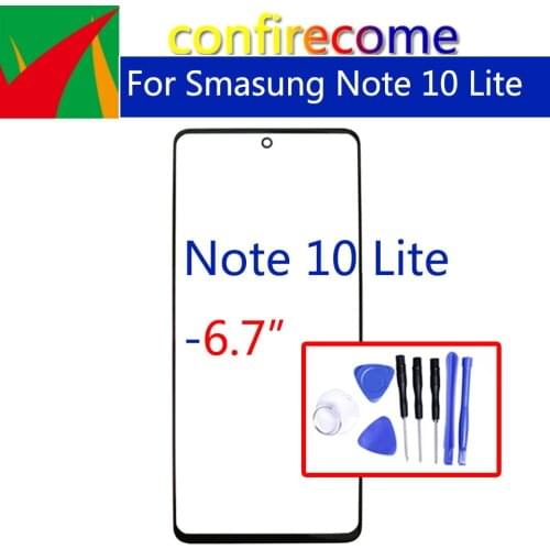 For Samsung Galaxy Note 10 Lite Touch Screen Front Outer Glass Lens SM-N770F/DS N770 LCD Outer Glass Replacement