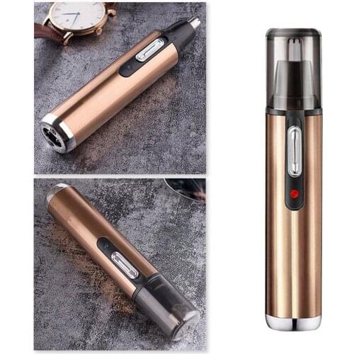 Electric Shaving Nose Ear Trimmer Safety Face Care Nose Beard For Men Trimmer Machine Shaving Hair Cleaning Hair Removal Ra U7V6