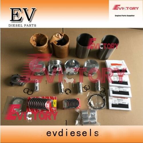 EV Fully For Cummins engine rebuild A2300 A2300T piston+ piston ring +cylinder liner+ full gasket kit +bearing kit +oil pump
