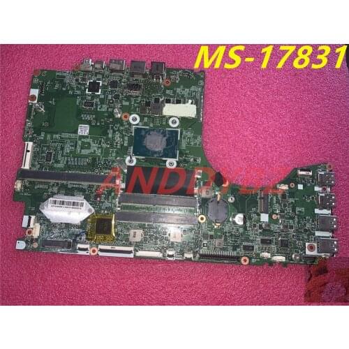 MS-17831 VER 1.0 for MSI GT72 GT72S notebook CPU motherboard i7-6700hq I7-6820HK DDR4 100% working test