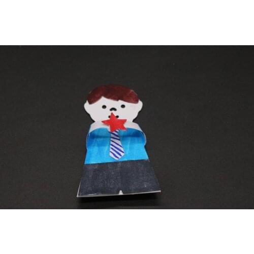 Doll cutting mold mold embossing card scrapbooking card album decoration metal crafts