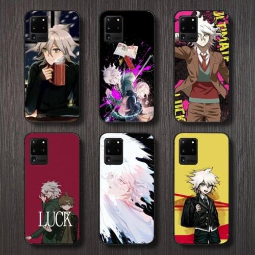 Makoto Nagito Komaeda Phone Case For Samsung A32 A51 A52 A71 A50 A12 A21S S10 S20 S21 Plus Fe Ultra