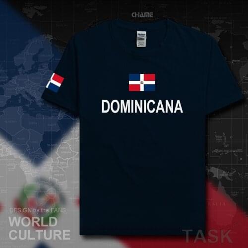 Dominican Republic Dominicana DOM men t shirt fashion 2017 jersey nation team cotton t-shirt gyms clothing tees country Dominica