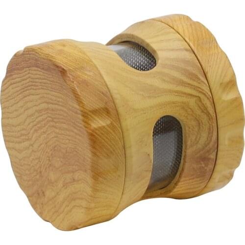 New Arrival 63m Four-layer Zinc alloy Side Window Resin Smoke Grinders Tobacco Grinders Smoking Pipe Accessories