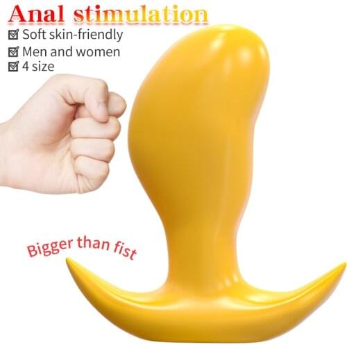 Huge Anal Dildo Wearable Big Butt Plugs Prostate Massage Sex Toys For Men Female Anus Beads Dilator Expansion Vaginal Stimulator