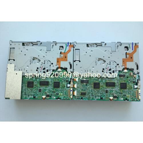 Original new Mitsu-bishi 6 CD changer mechanism with MP3 for Chrysler Dodge Volvo Subaru Forest Car radio CD player