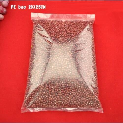 25X30CM 12C Transparent bag PE high pressure plastic bag 100PCS Vacuum bag
