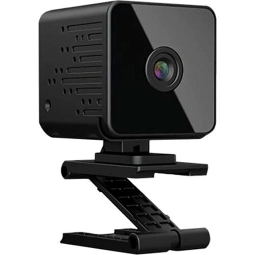 QQT-VQ9H Mini WiFi Camera Indoor 720P Wireless Nanny Cam Phone Application Night Vision Detection Indoor Home VideoSurveillance