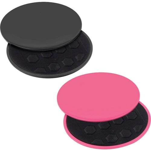 2pcs Gliding Discs Slider Fitness Disc Exercise Sliding Plate Abdominal Core Muscle Training Yoga Sliding Disc Fitness Equipment