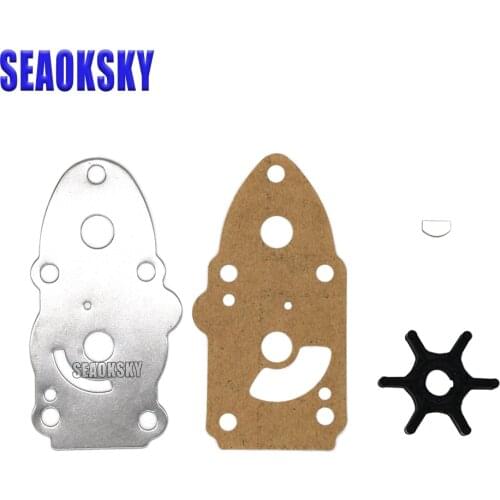 17400-98551 Water Pump Impeller Kit for Suzuki Outboard Motor DT6 DT8 HP 18-3259