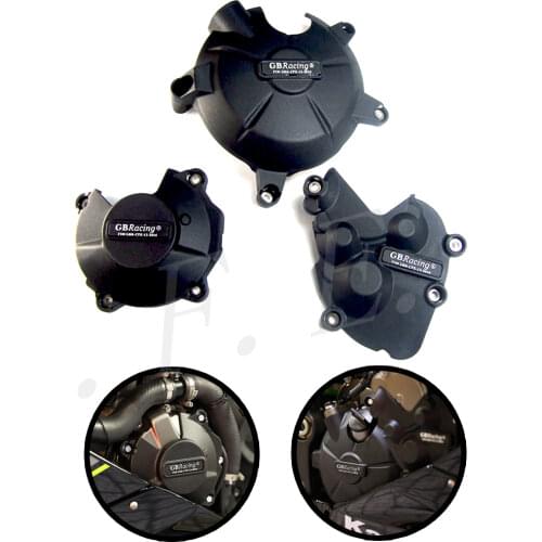 Motorcycle Engine Case Guard Protector Cover GB Racing For Kawasaki Ninja ZX-6R ZX6R 2009-2010-2011-2012