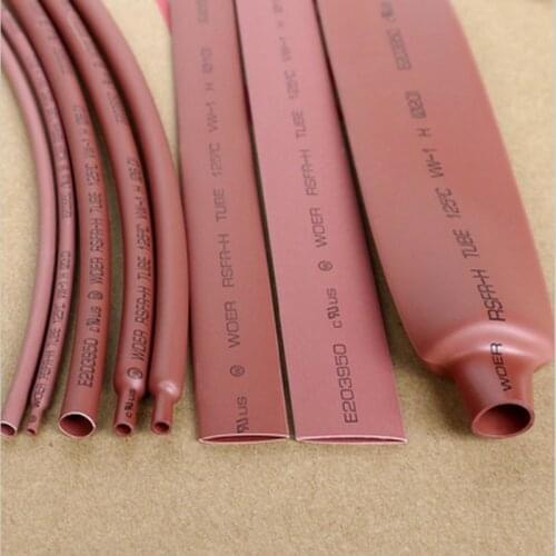 2.5mm Polyolefin 2:1 Heat Shrink Tubing Insulation Shrinkable Tube-3/5/10 Meters ROHS UL