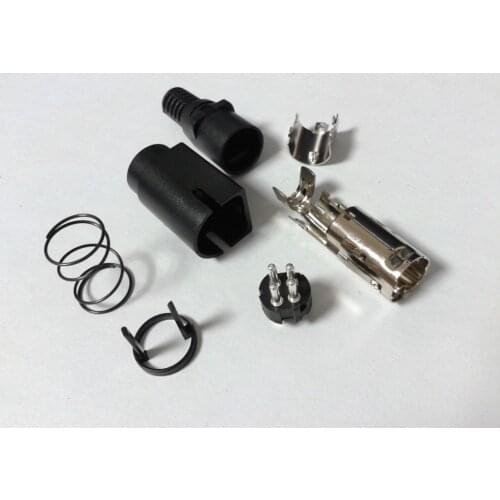 20pcs connector 4 Pin TFT LCD Flatscreen TV 12V DC DIN Plug TV supply New