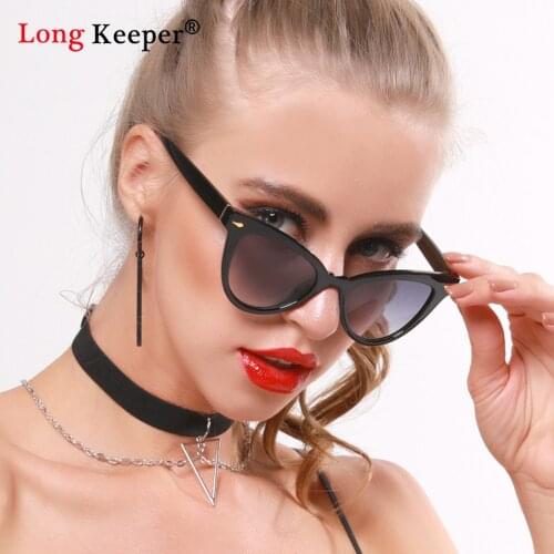 2020 Fashion Cat Eye Sunglasses Women Brand Designer Vintage Female Sun Glasses Retro Cateye Eyeglasses For Women Oculos UV400