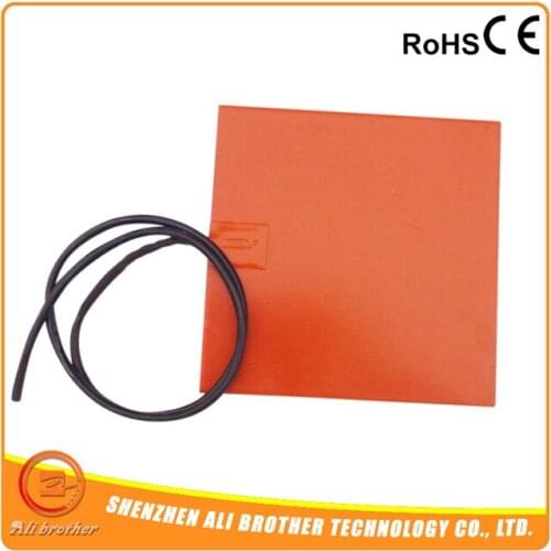 350*350 mm 220V 600W Silicone Heating element heated bed