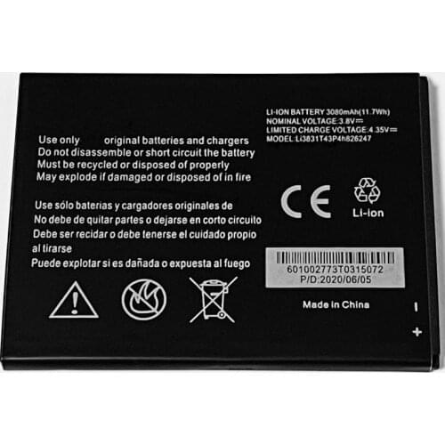 3.8V 3080mAh Li3831T43P4h826247 For ZTE Avid 916 Z916 Battery