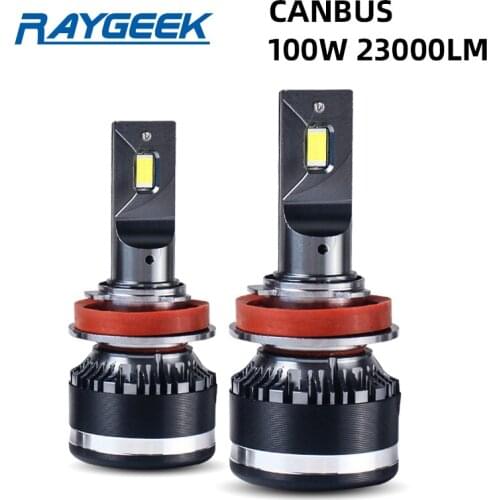 RAYGEEK H1 H4 H7 Auto Led headlamps CANBUS NO ERROR H8 H9 H11 Headlight Bulbs 20000LM H27 H16 9012 HB3 9005 HB4 9006 Car Lights