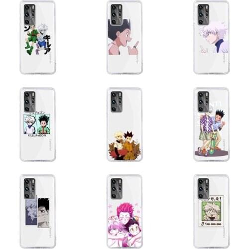 Hunter X Hunter Killua Zoldyck Phone Case Transparent For Huawei honor V 9 8 10 20 7 i S A C X pro lite play Soft Mobile bags