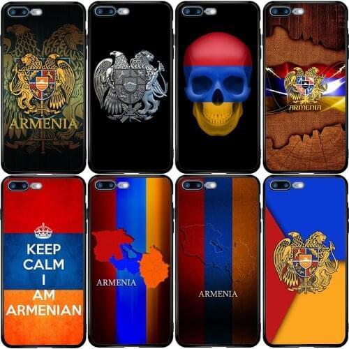 Phone Case for Xiaomi Redmi Note 9A 8 8T 7 6 7A 6A 5A 5 A1 A2 A3 Pro Max Plus Lite Armenia Flag Eagle Wings