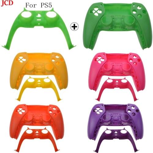 JCD Carcasa Dura Modificada Para Mando De PS5, Piezas De Repuesto Para Mando De PlayStation 5 & Tira Decorativa