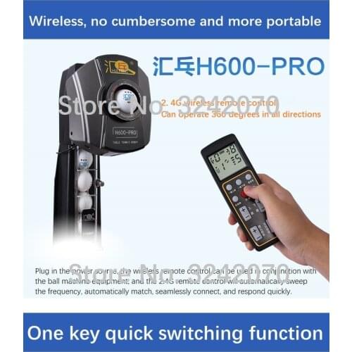 H600-PRO Table Tennis Serve Machine Home Professional Single Player Automatic Trainer Serve