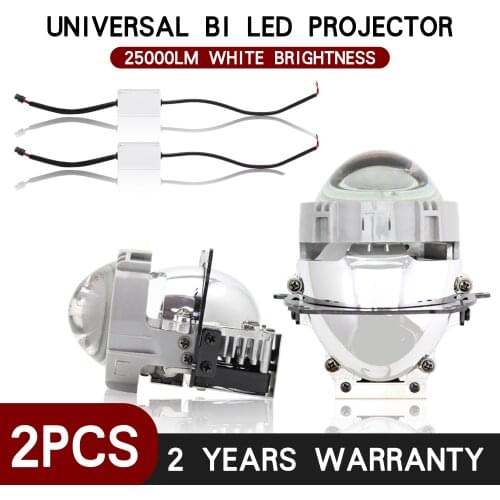 LHD RHD Auto Car Styling 1.8 2.5 3.0 inch Bi-LED projector lens LED Head light Lens Retrofit upgrade Universal Fast bright