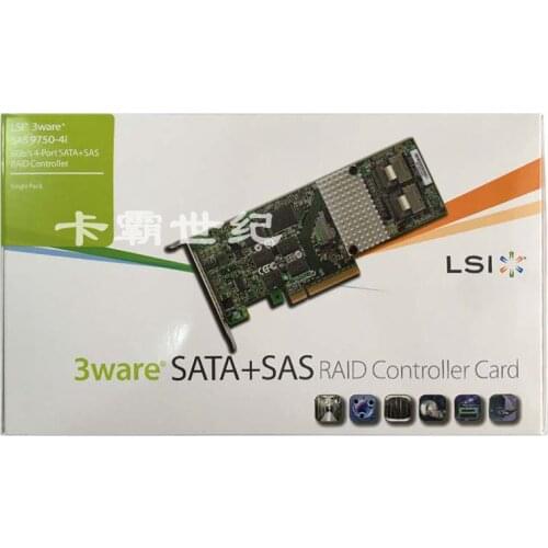 LSI 3ware 9750-4i SAS / SATA3 6Gb / s Mini SAS Array Card Supports MacOS