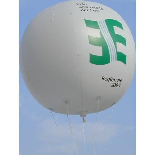 Dia 4m Inflatable helium gas for large balloons inflatable outdoor advertising 0.18mm PVC with factory price