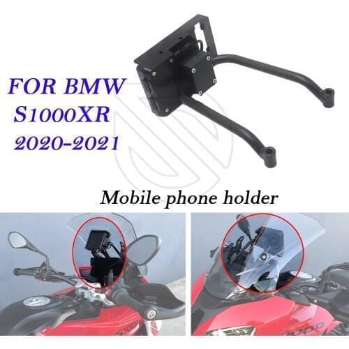 NEW 2020-2021 For BMW S1000XR S 1000 XR Motorcycle Navigation Bracket Mobile Phone GPS Plate Bracket Phone Holder USB