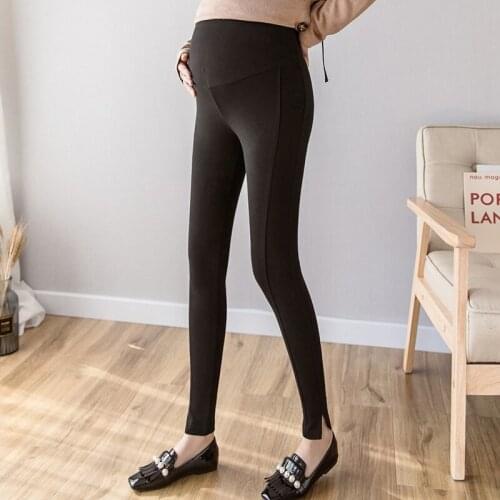 New pregnant women leggings spring and autumn thin section pregnant women pants wear trousers pregnant stomach lift pants