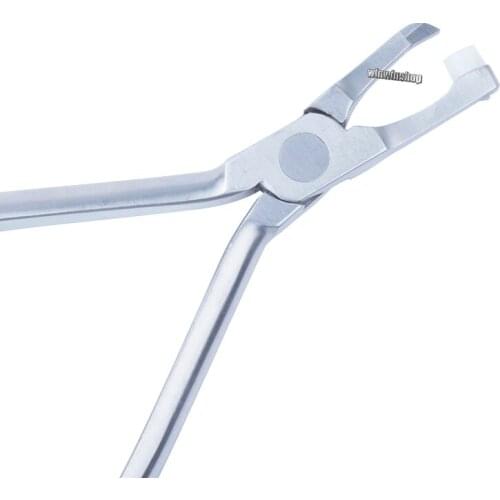 Dental Orthodontic Band Removing Pliers Dental Belt Ring Buccal Tube Bands Removal Clamp Pliers Long Tip Dental Tools