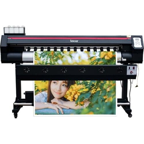Inkjet Xp600 Printer 1.6M Roll To Roll Vinyl Printer Digital Flex Banner Printing Machine Locor Dx7 Dx5 Print
