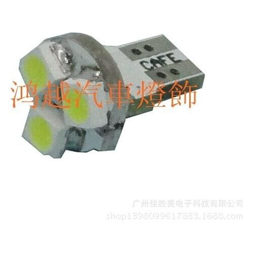 Refitting Led Instrument Lamp, Door Lamp and License Plate Lamp of Motorcycle Led T5-3smd-3528 Led Lights for Car