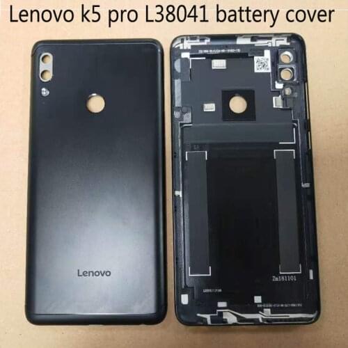 Replacement Parts For Lenovo k5 pro L38041 battery cover Protective protection back cover without volume button