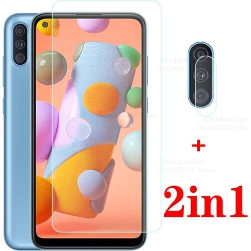 Camera Lens Protector For Samsung Galaxy A11 SM-A115F/DS Screen Protector Tempered Glass Samsun a11 Glass Cover Galaxy a11 Case