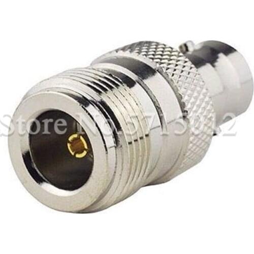 2pcs N-K/BNC-K N Famale Head Turn to BNC Famale Head Socket Connector Pure Copper RF Cable Coaxial Adaptor