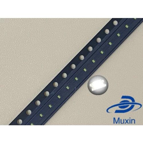 200PCS 0402 LED light-emitting diode smd 0402 white 0402 SMD LED 1.0*0.5*0.4MM 1005 super bright 6000-8000K