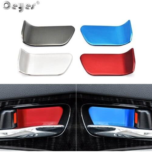 Ceyes Car Styling Accessories Fit For Toyota Crown 2017 Alphard Vellfier 30 Series Car Door Bowl Handle Wrist Cover Trim Sticker