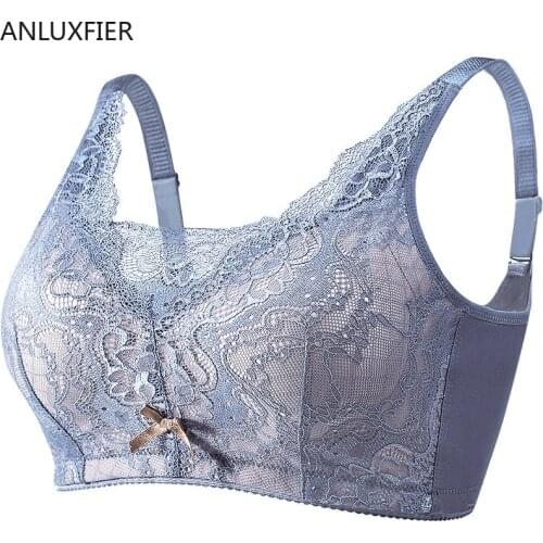 X9069 Mastectomy Bra Rimless Underwear Gathered Seamless Sexy Bra for Silicone Breast Forms Prosthesis Bras Lingerie Plus Size
