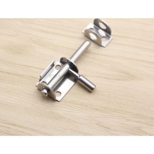 Stainless Steel Door Bolts Latch Solid Sliding Bolt Latch Hasp Staple Gate Safety Lock Door Hardware