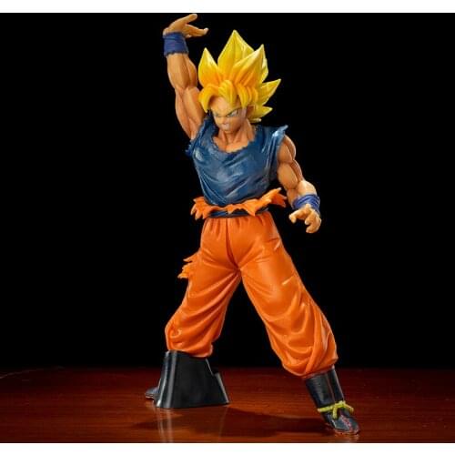 Classic anime Dragon Ball battle group making Super Saiyan Monkey Goku Action Humanoid Model Doll Jewelry Childrens Gift Toys
