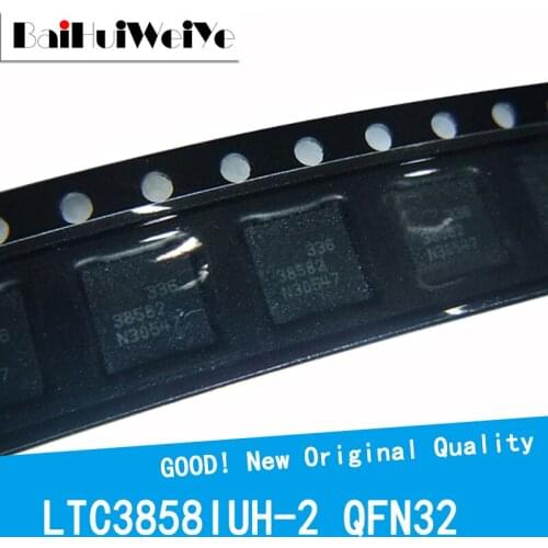 LTC3858IUH-2#PBF 38582 LTC38582 LTC3858IUH 38582 SMD QFN32 Dual 2-Phase Synchronous Step-Down Controller