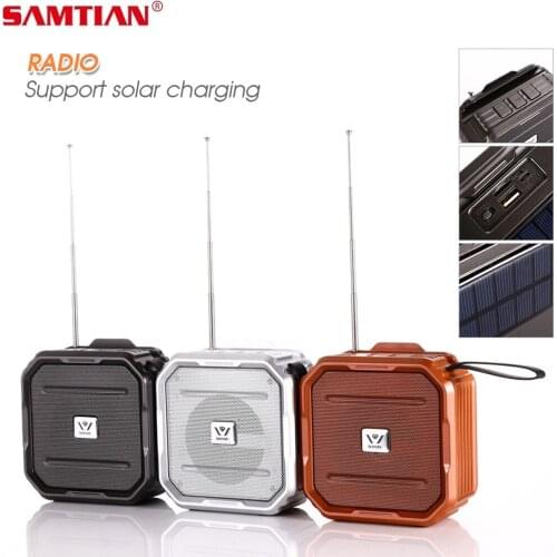 SAMTIAN Mini Speaker 5.0 Bluetooth Wireless Speakers Supports FM Playing MP3 Songs Stored In U disk And TF Card For All Phone