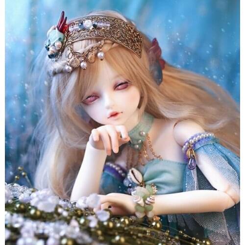 1/4 scale nude BJD girl MSD Joint doll Resin figure model toy gift,not include clothes,shoes,wig and other accessories D2134-B