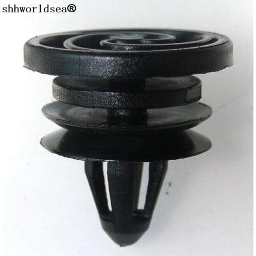 Shhworldsea 100 Pcs Door Trim Panel Clip Nylon Retainer Fastener for Volkswagen 6K0-868-243-C VW Touareg 2004-2010 Fit 9mm Hole