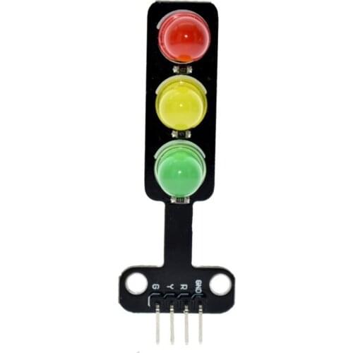 Led Traffic Light Module 5V Digital Signal Output Ordinary Brightness 3 Light Separate Control